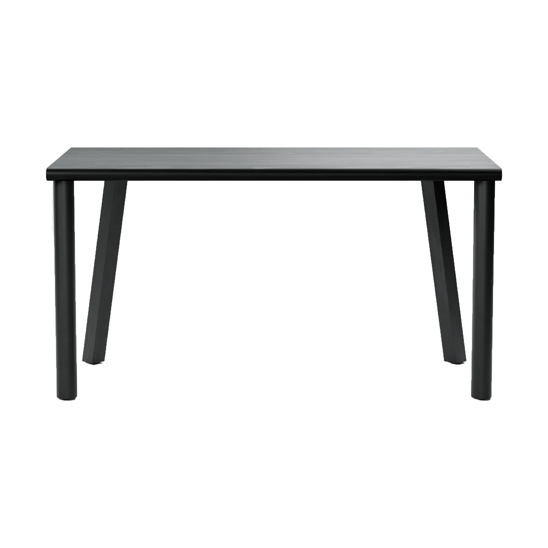 Homework skrivbord 140x60 cm, Svartbetsad ask Massproductions