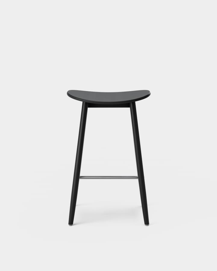 Icha barstol 65 cm, Svartbetsad bok Massproductions