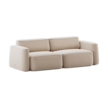 Patch 2,5-sits soffa - Atlantis 52 Alabaster - Massproductions