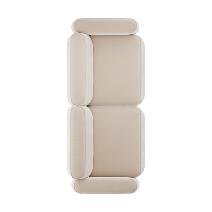 Patch 2,5-sits soffa, Atlantis 52 Alabaster Massproductions