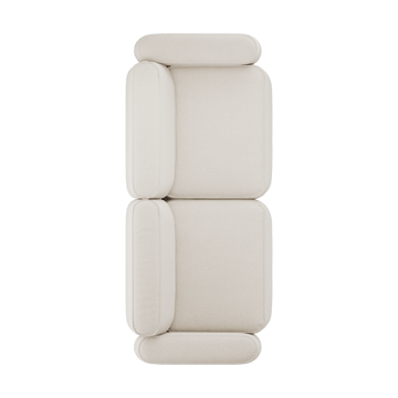Patch 2,5-sits soffa - Linara 05 Porridge - Massproductions