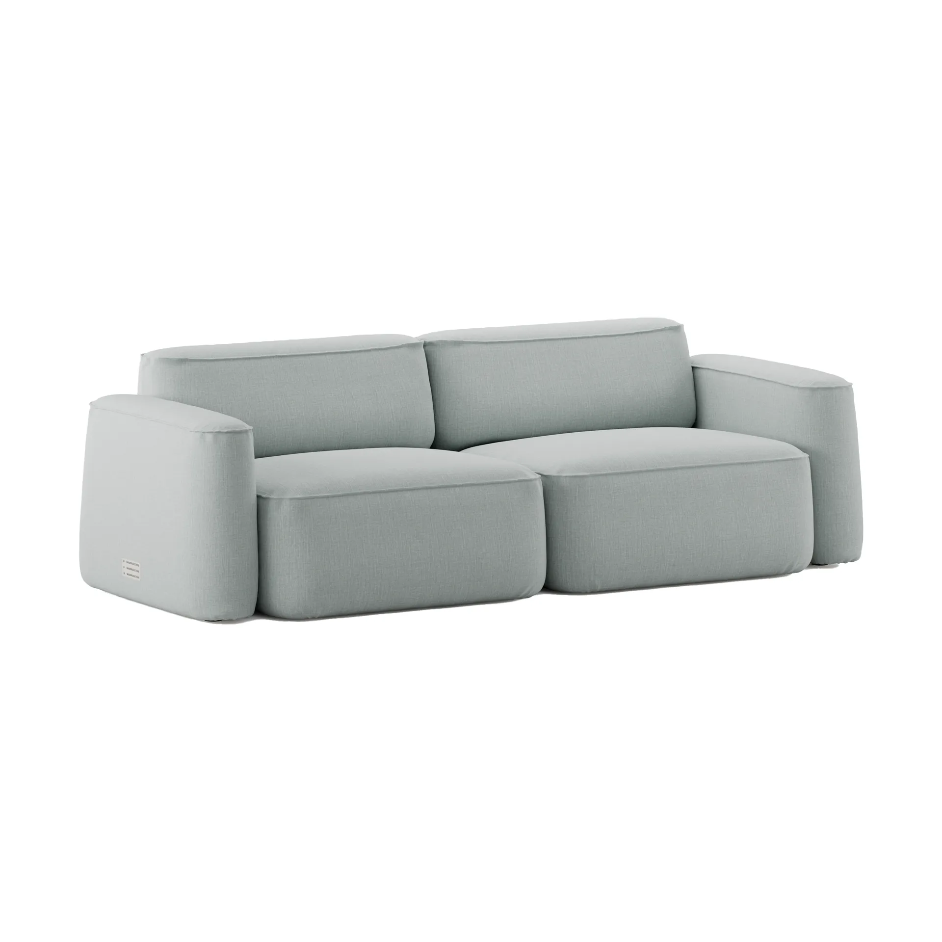 Patch 2,5-sits soffa, Linara 253 Swedish Grey Massproductions
