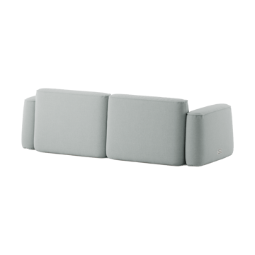 Patch 2,5-sits soffa - Linara 253 Swedish Grey - Massproductions