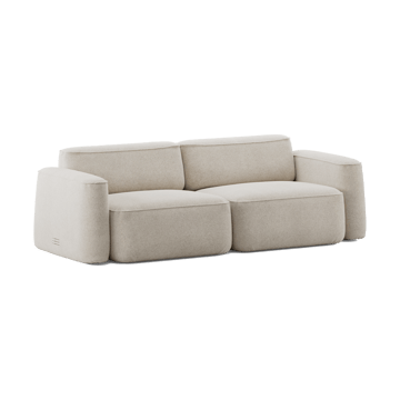 Patch 2,5-sits soffa - Spiral 21 Chalk - Massproductions