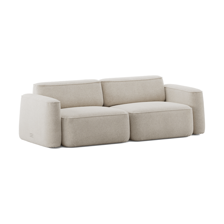 Patch 2,5-sits soffa, Spiral 21 Chalk Massproductions
