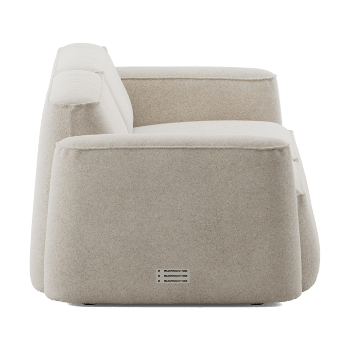 Patch 2,5-sits soffa, Spiral 21 Chalk Massproductions