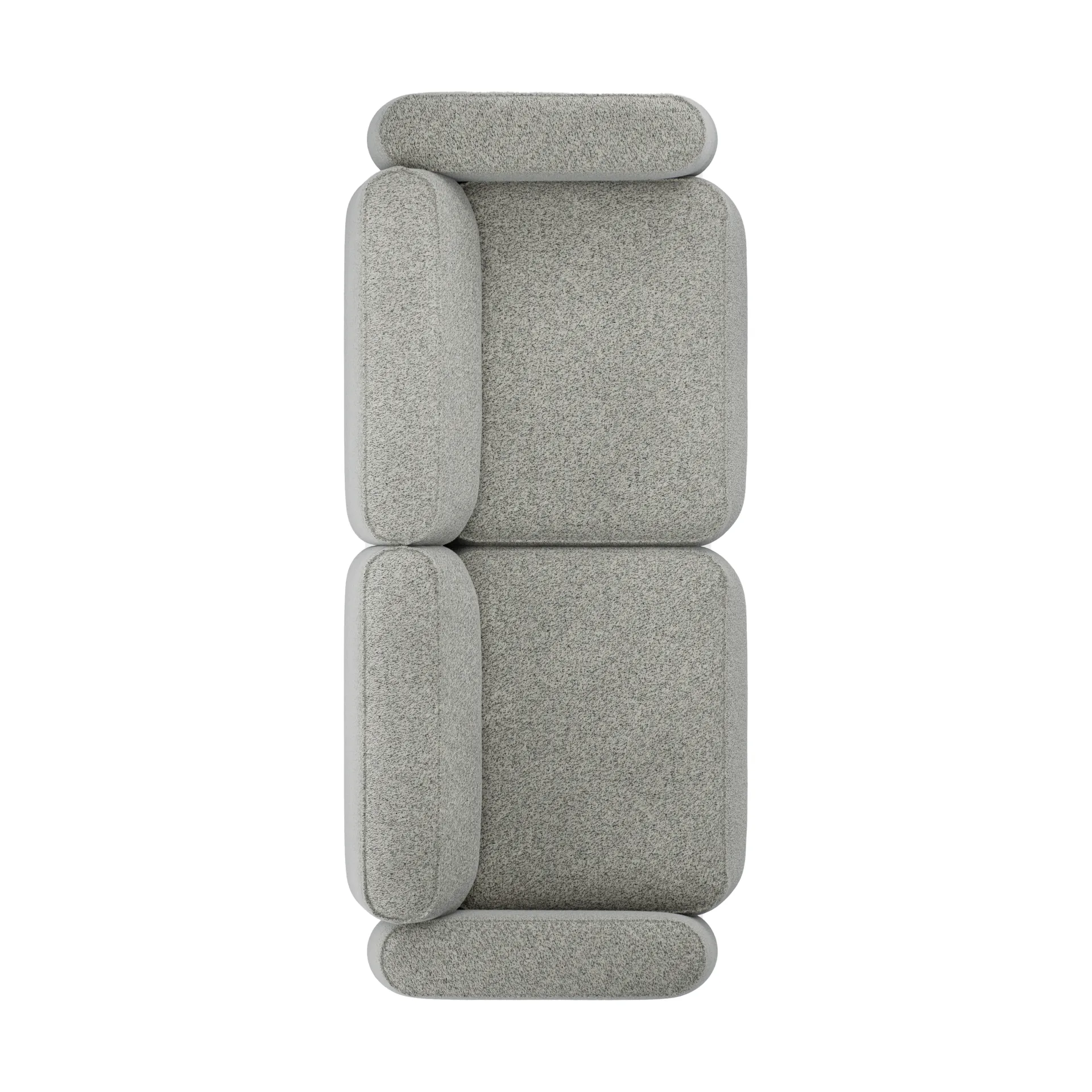 Patch 2,5-sits soffa, Spiral 23 Monochrome Massproductions