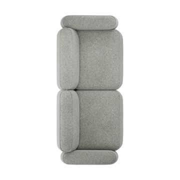Patch 2,5-sits soffa - Spiral 23 Monochrome - Massproductions
