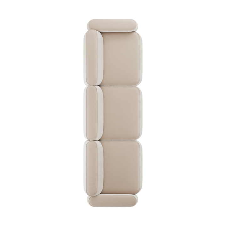 Patch 3-sits soffa, Atlantis 52 Alabaster Massproductions