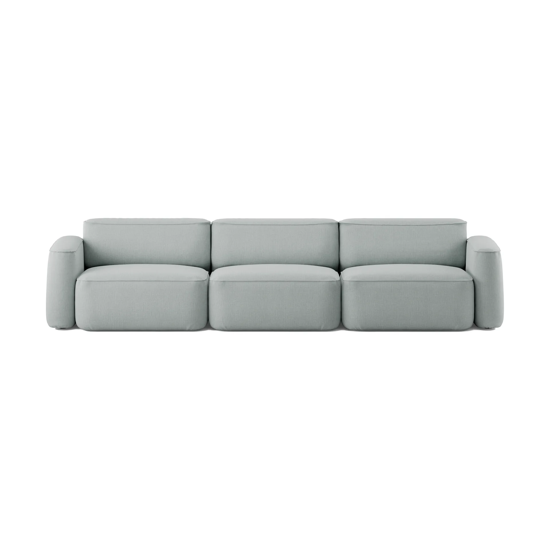 Patch 3-sits soffa, Linara 253 Swedish Grey Massproductions