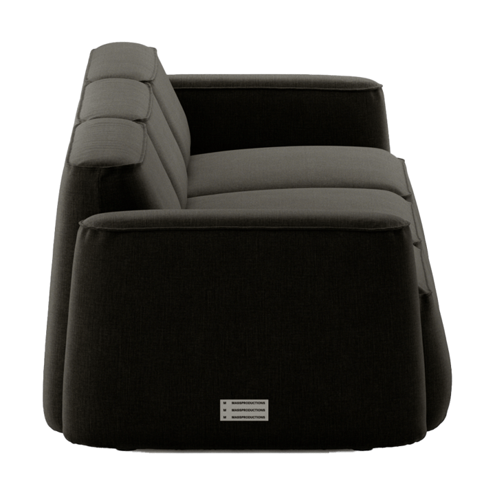Patch 3-sits soffa, Linara 90 Espresso Massproductions