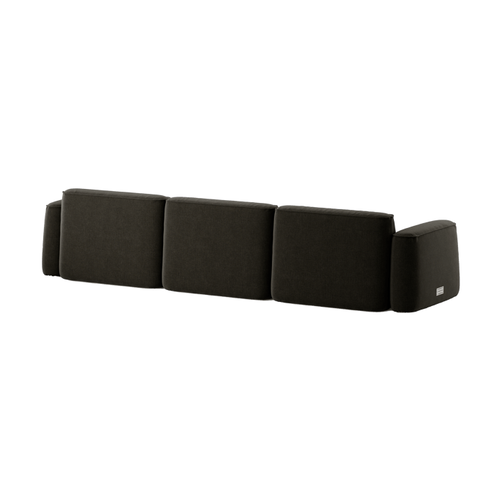 Patch 3-sits soffa, Linara 90 Espresso Massproductions