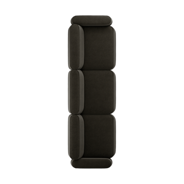 Patch 3-sits soffa - Linara 90 Espresso - Massproductions