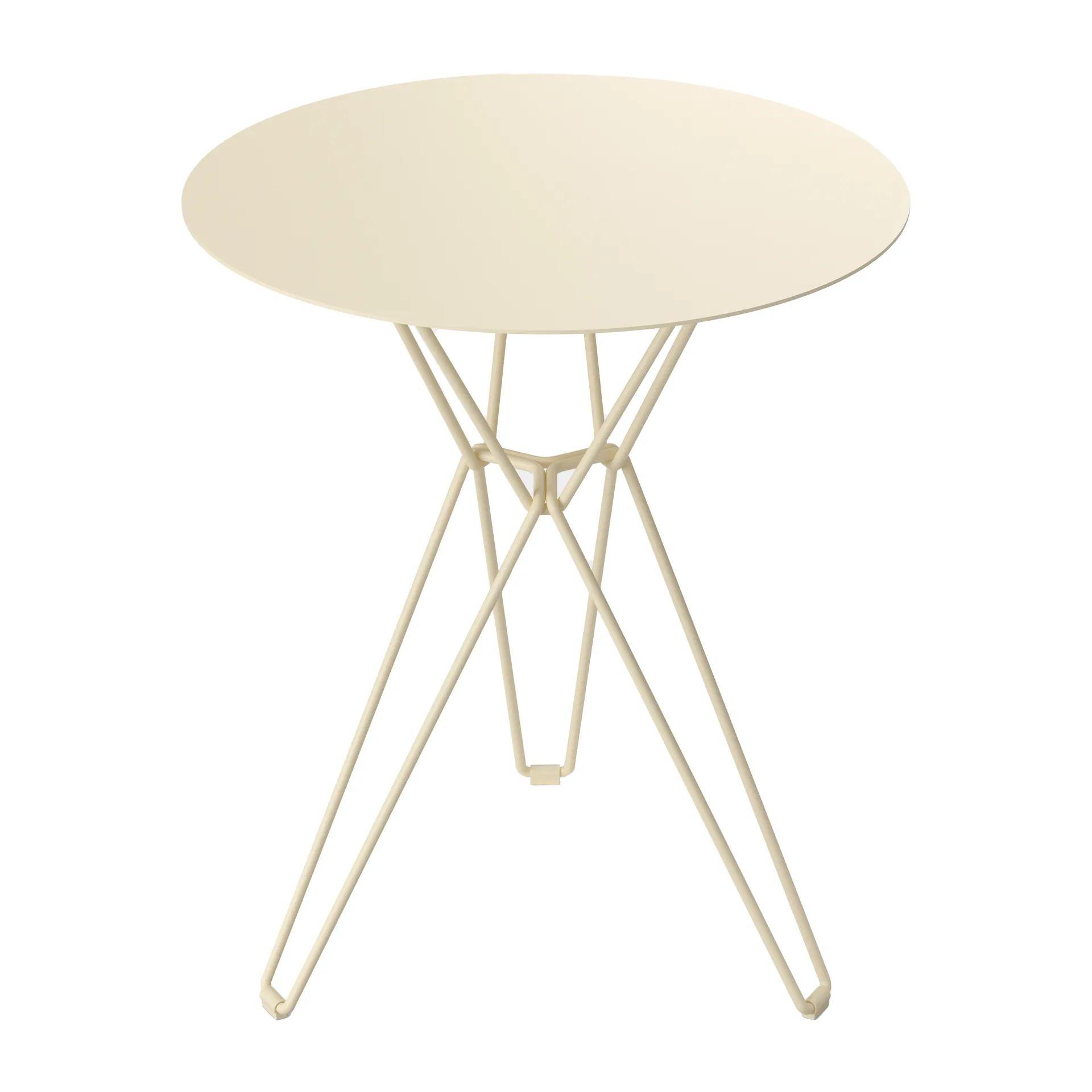 Tio cafébord Ø60 cm, Ivory Massproductions