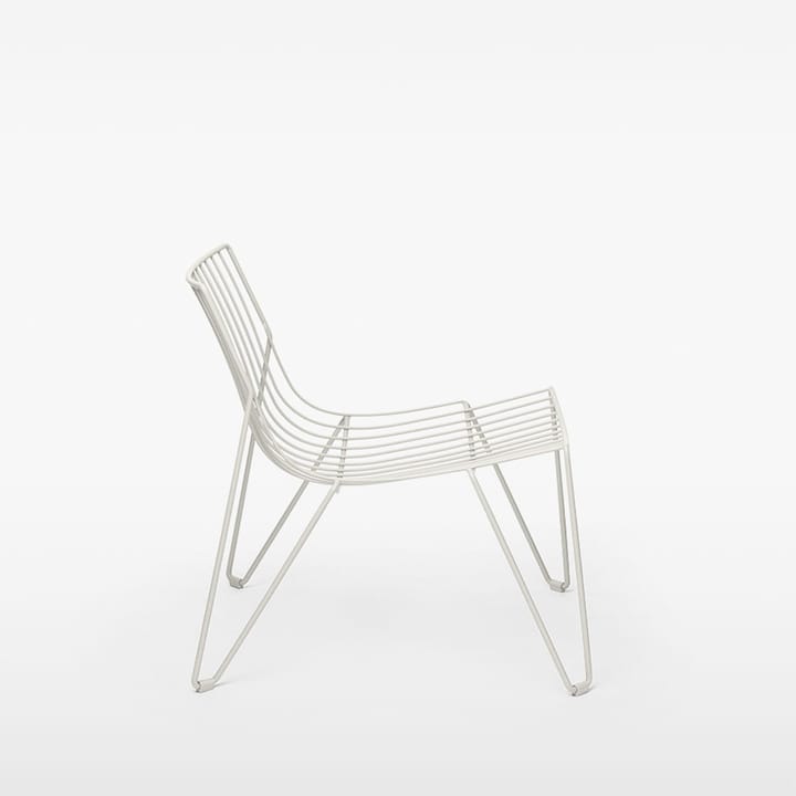 Tio easy chair loungestol, White Massproductions