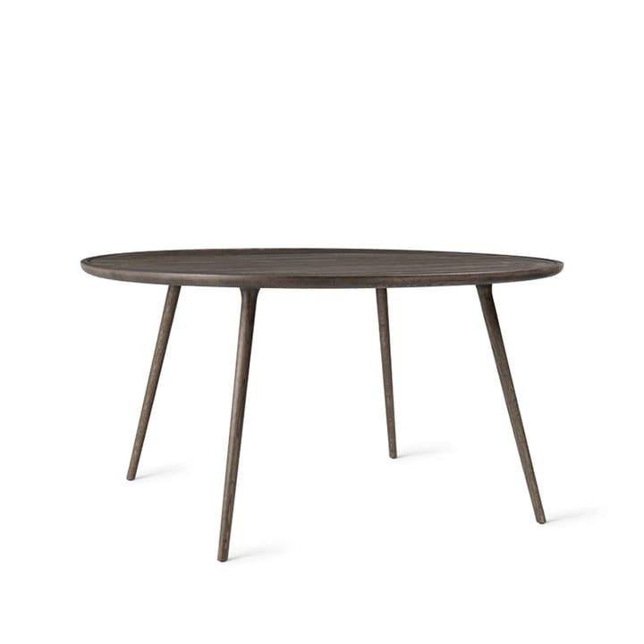 Accent matbord runt - ek sirka grey, ø140 cm - Mater