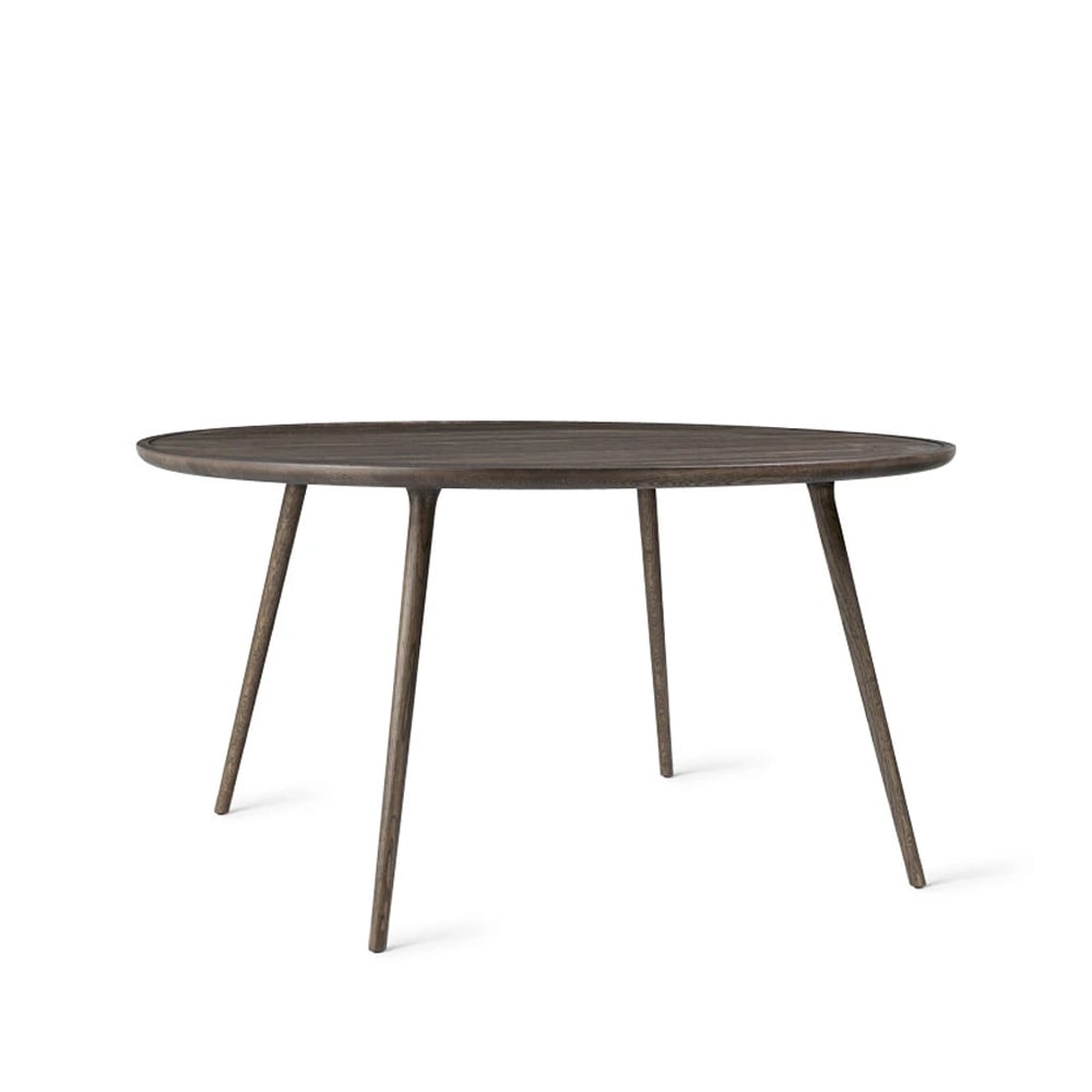 Mater Accent matbord runt ek sirka grey, o140 cm | Skandinavisk Design | Matbord | Grå