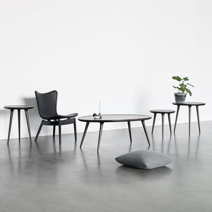 Accent sidobord, ek sirka grey, large Mater