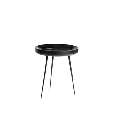 Bowl Medium bord - mango svart, svart stativ - Mater