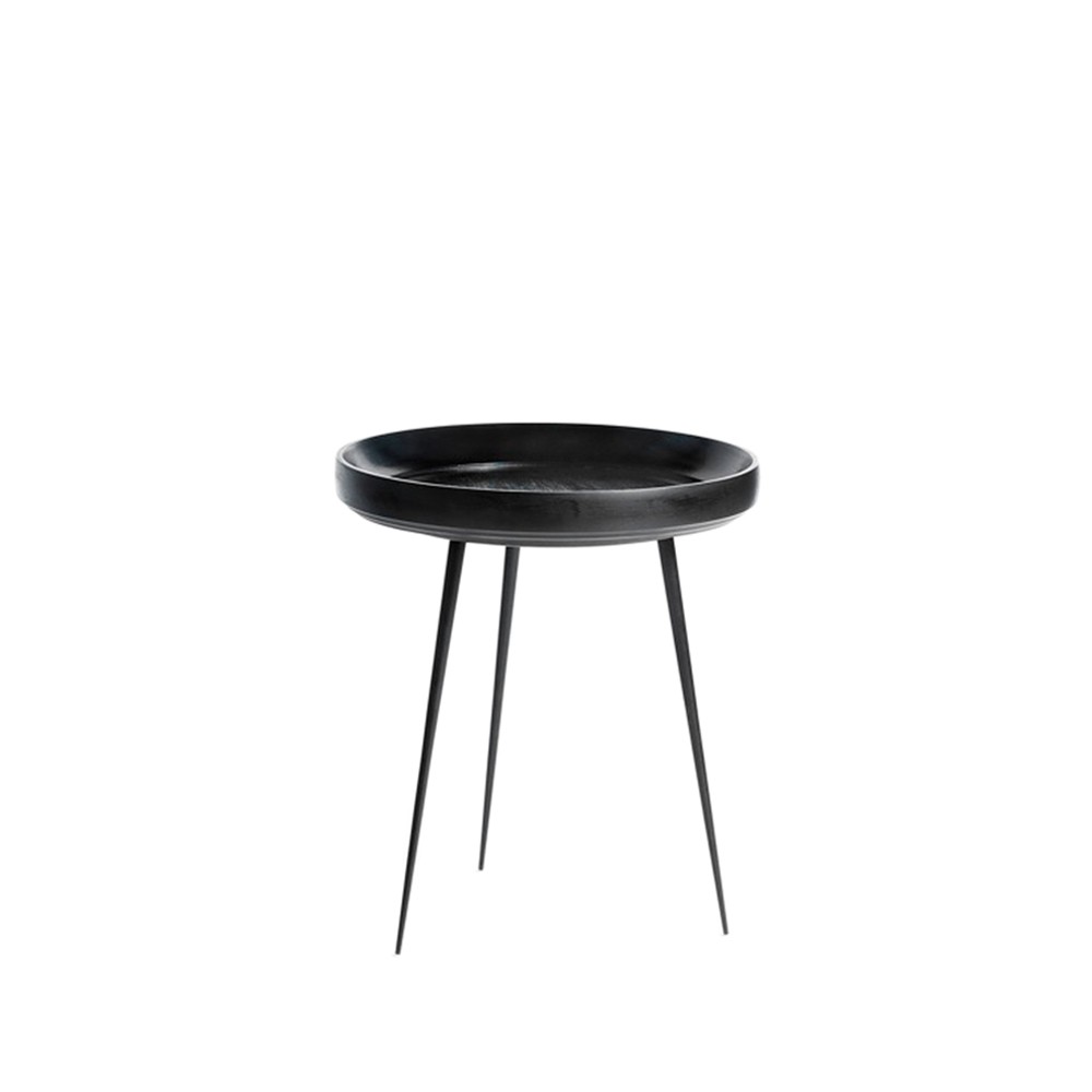 Mater Bowl Medium bord mango svart, svart stativ | Skandinavisk Design | Soffbord | Svart