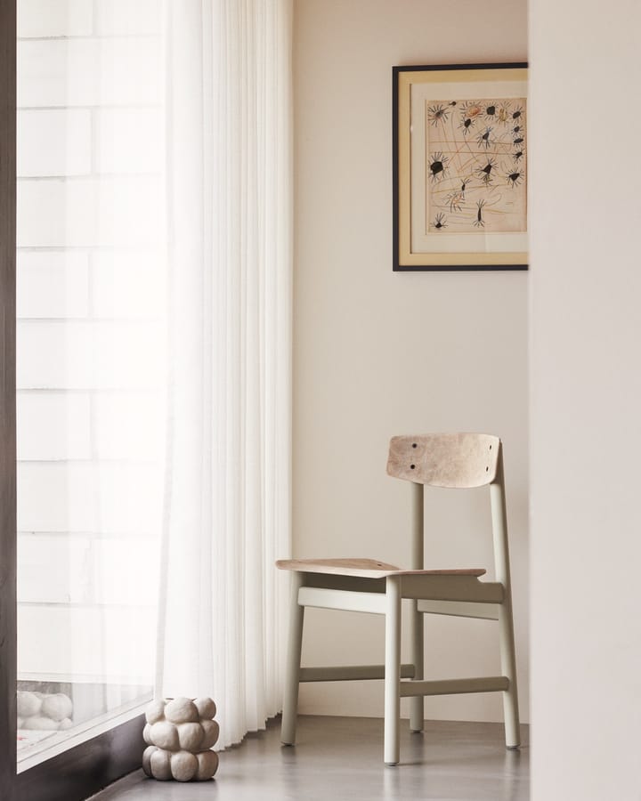 Conscious BM3162 stol, Grey beech-wood waste grey Mater
