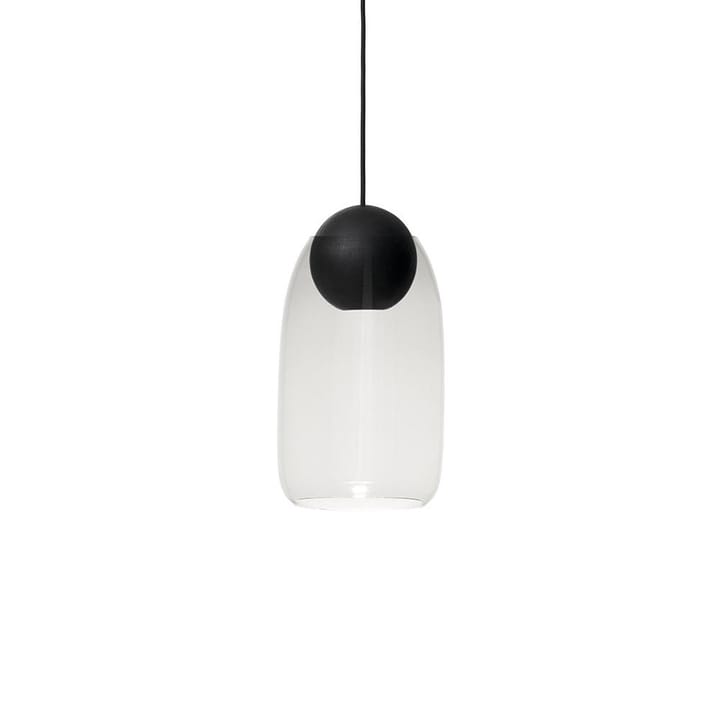Liuku Ball pendel - transparent, svartlackad lind - Mater