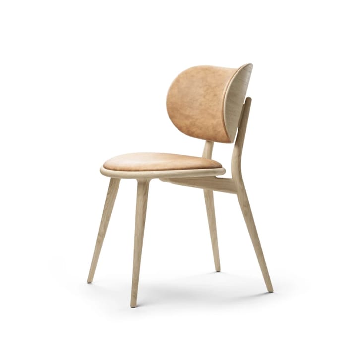 The Dining Chair stol - Natural-mattlackat ekstativ - Mater