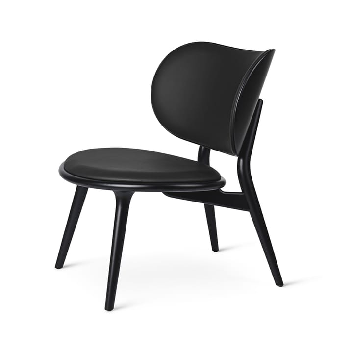 The Lounge Chair loungestol - Black-svartbetstat bokstativ - Mater