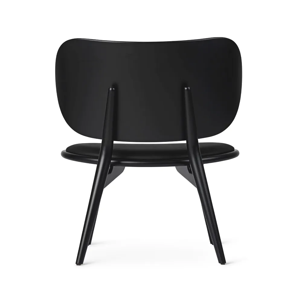 The Lounge Chair loungestol, Black-svartbetstat bokstativ Mater