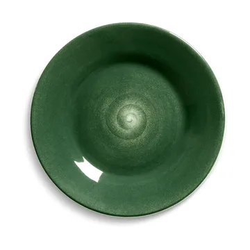 Basic tallrik 21 cm - Forest green - Mateus