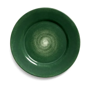 Basic tallrik 25 cm - Forest green - Mateus