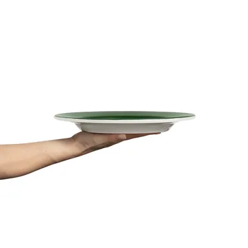 Basic tallrik 28 cm - Forest green - Mateus