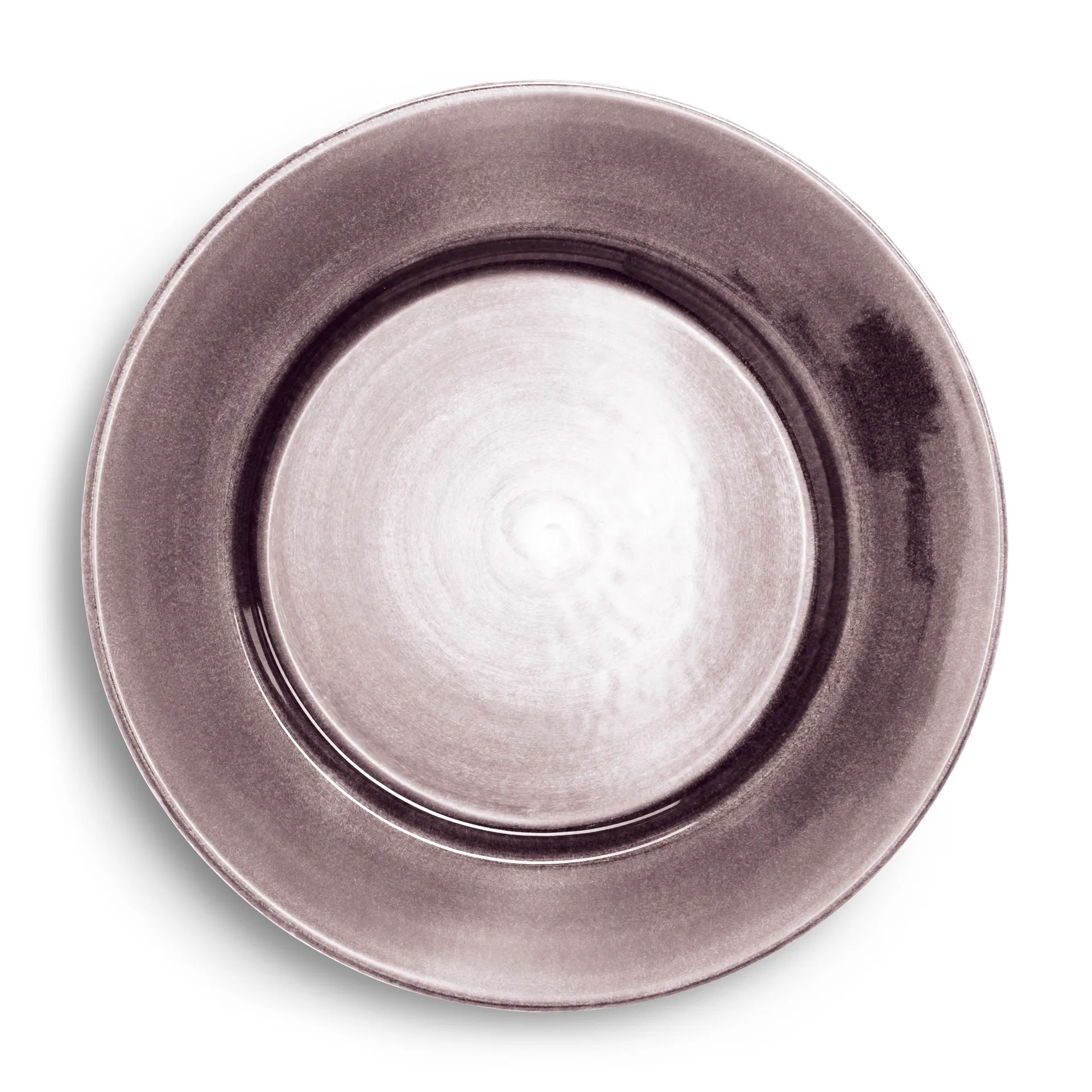 Basic tallrik 28 cm, Plommon Mateus