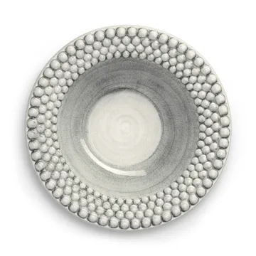 Bubbles sopptallrik 25 cm - Grå - Mateus