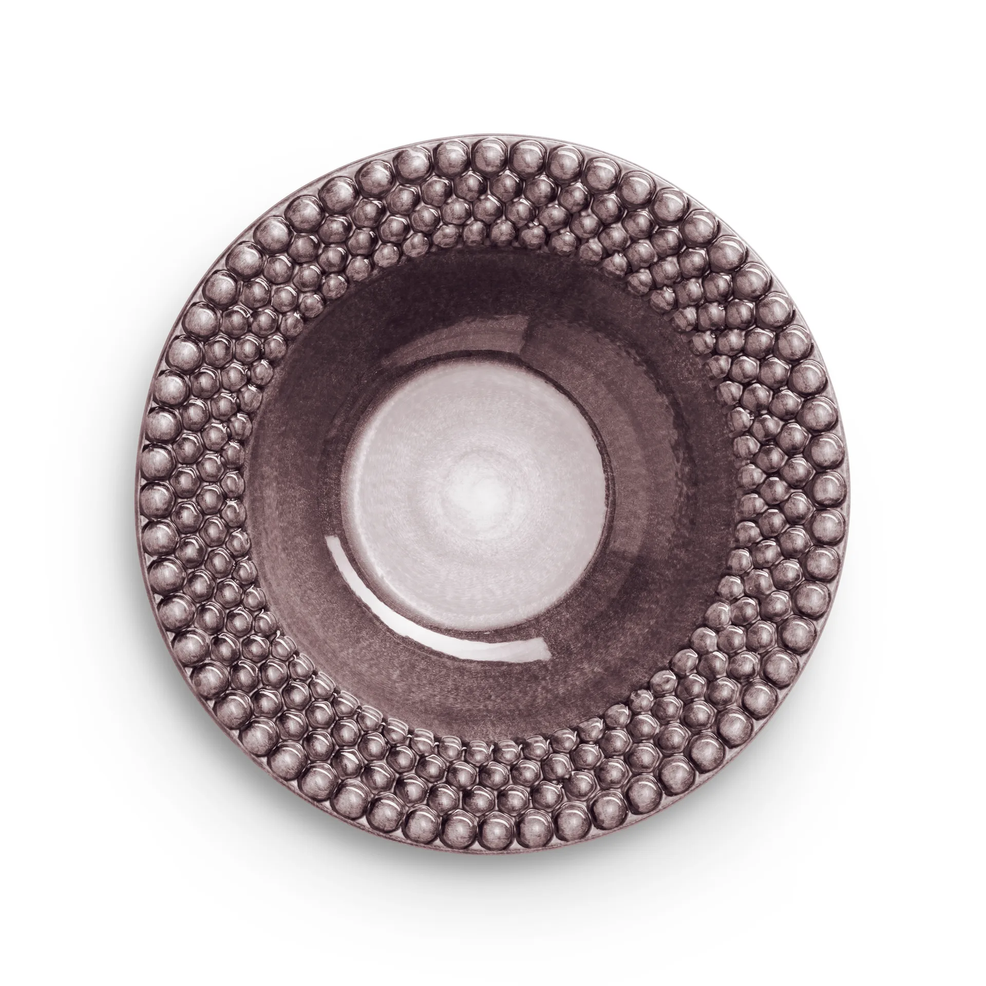 Bubbles sopptallrik 25 cm, Plommon Mateus