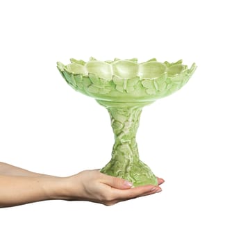 Lace fruktskål Ø25 cm - Grön - Mateus