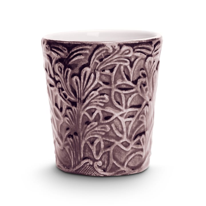 Lace mugg 30 cl - Plommon - Mateus