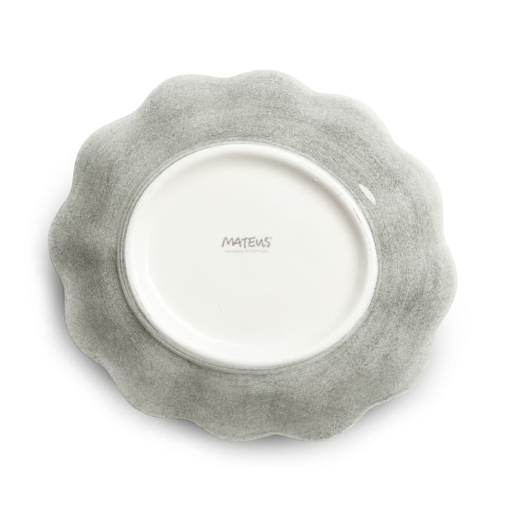 Oyster ostronskål 16x18 cm - Grå - Mateus