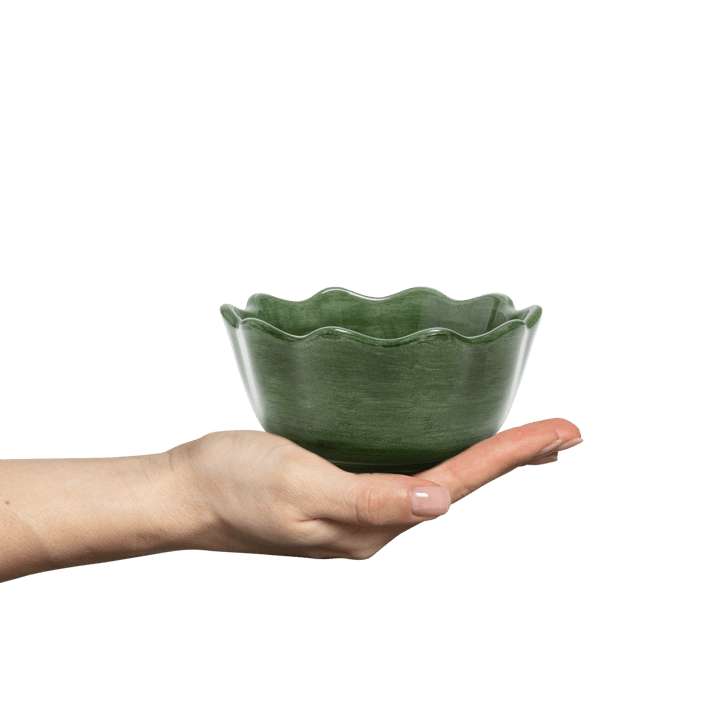 Oyster skål Ø13 cm, Forest green Mateus