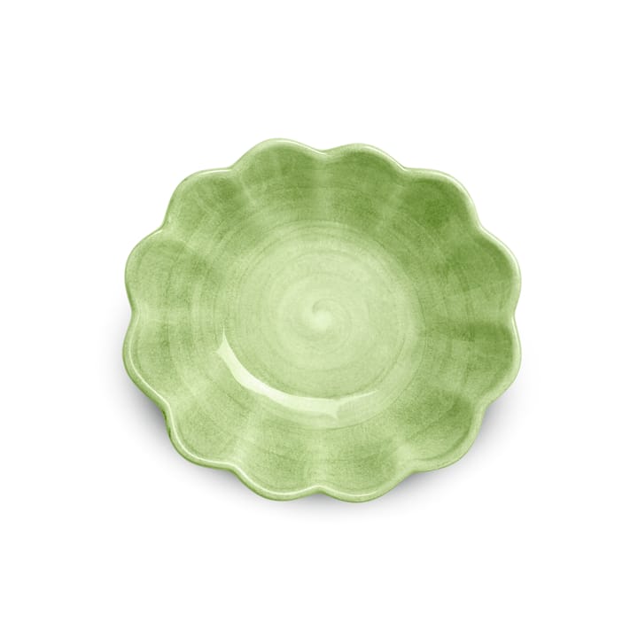 Oyster skål 16x18 cm, Grön Mateus
