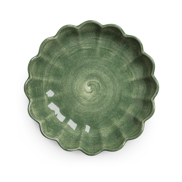 Oyster skål Ø24 cm, Forest green Mateus