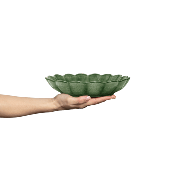 Oyster skål Ø24 cm - Forest green - Mateus