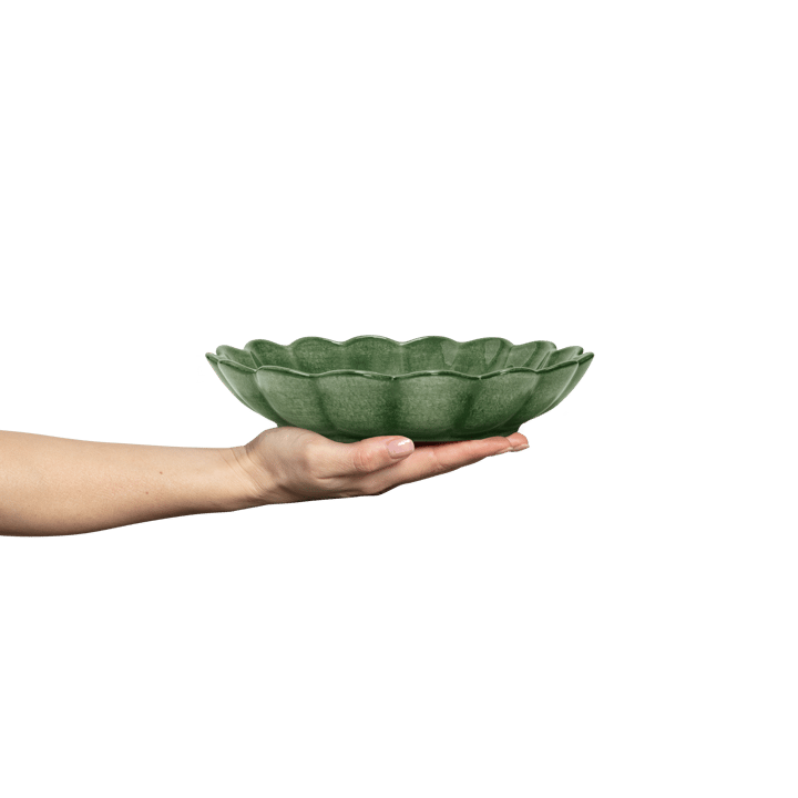 Oyster skål Ø24 cm, Forest green Mateus