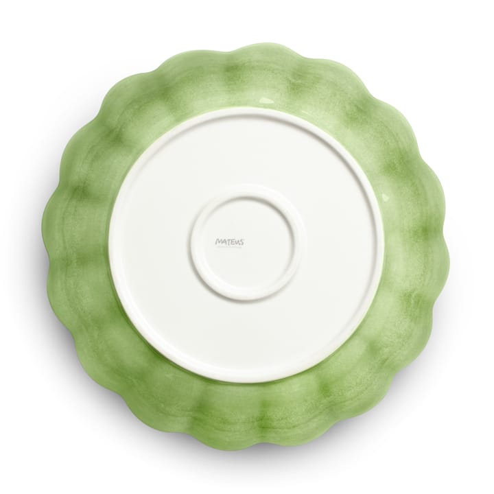 Oyster skål Ø31 cm, Grön Mateus