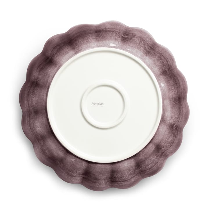 Oyster skål Ø31 cm, Plommon Mateus