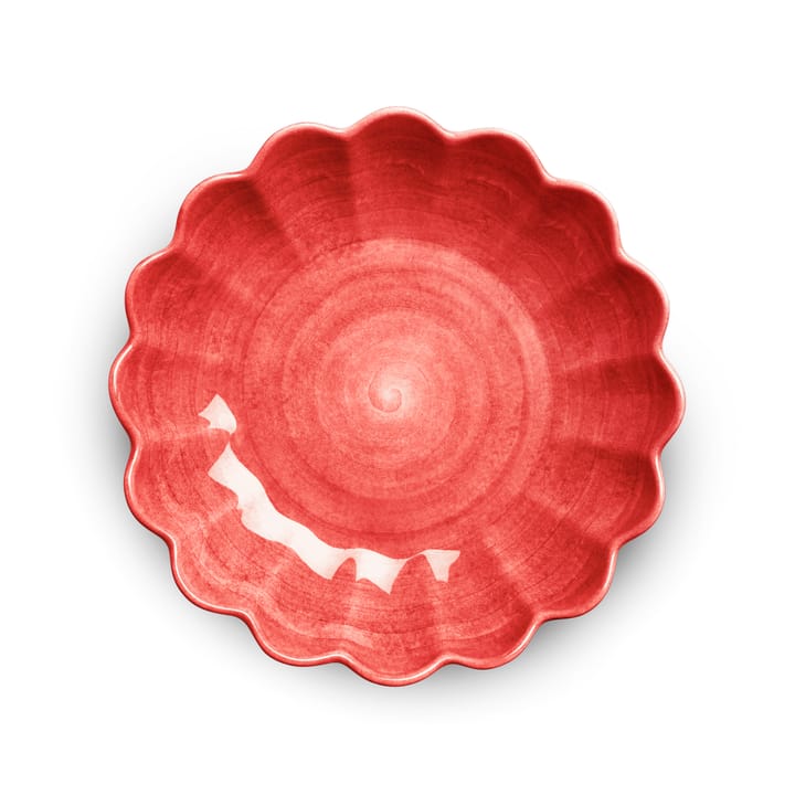 Oyster skål Ø31 cm, Röd Mateus
