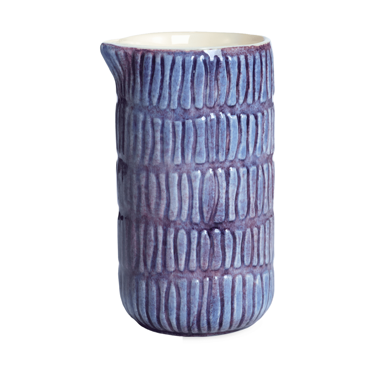 Mateus Stripes kanna 30 cl Viol | Skandinavisk Design | Mjölkkannor | Lila