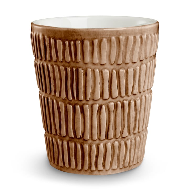 Stripes mugg 30 cl - Cinnamon - Mateus