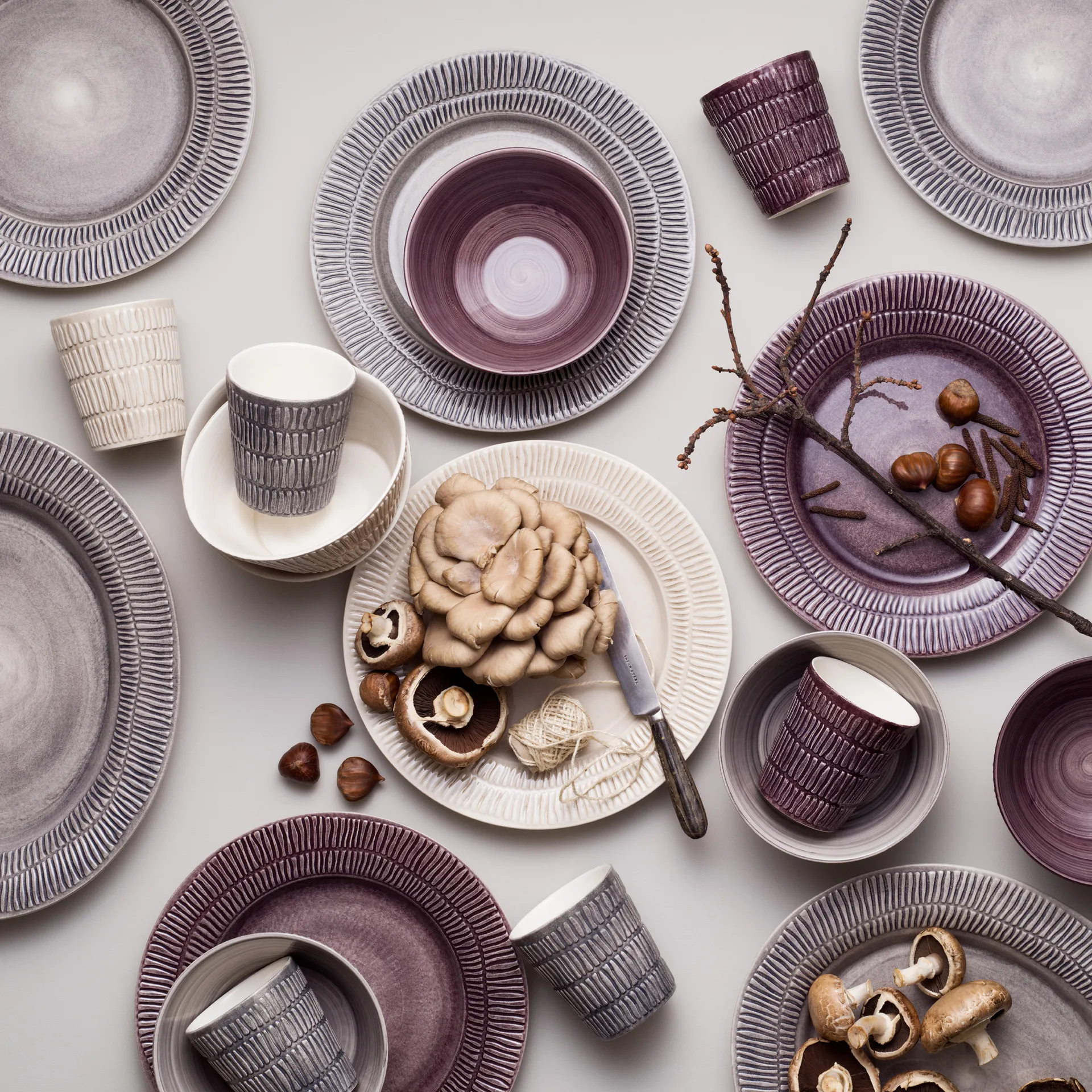 Stripes mugg 30 cl, Sand Mateus