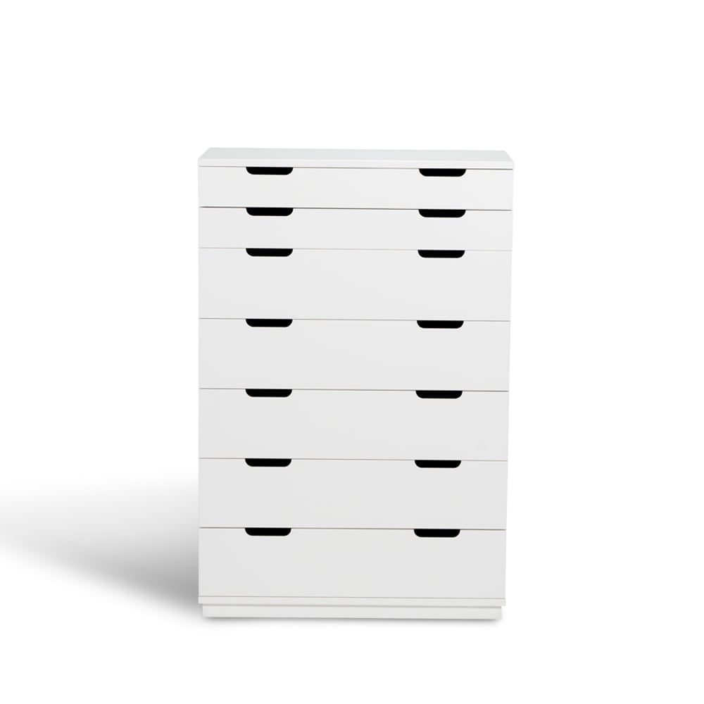 Mavis Aoko byrå 7 lådor Vitlack | Skandinavisk Design | Byråer | Vit